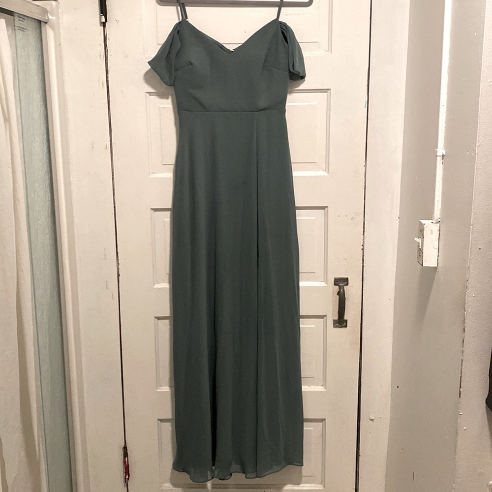 Birdy Grey bridesmaid dress, XS, Seaglass Green